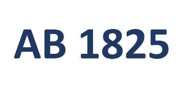 Text: AB 1825