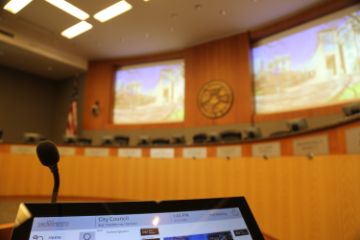 City of Sacramento City Council chambers