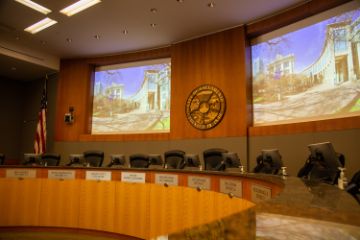 City of Sacramento City Council chambers