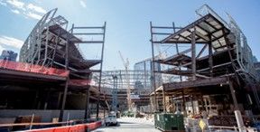 Golden1 Center construction in progress 