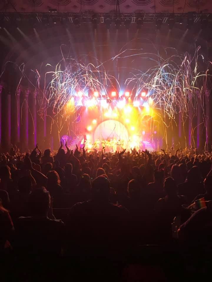 crowd at venue