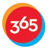 365 Yellow Red Blue Logo
