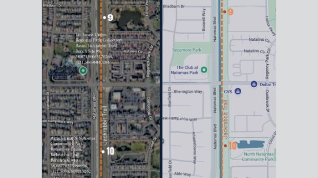 Jackrabbit Trail by Natomas Park and Regency Park