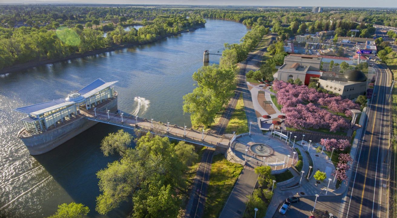 Aerial image of Matsui Waterfront park