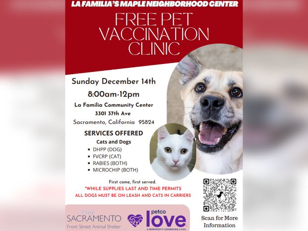 December 2025 Vaccination Clinic flyer