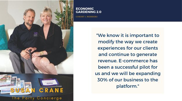 Testimonial from Susan Crane on her Economic Gardening experience. 