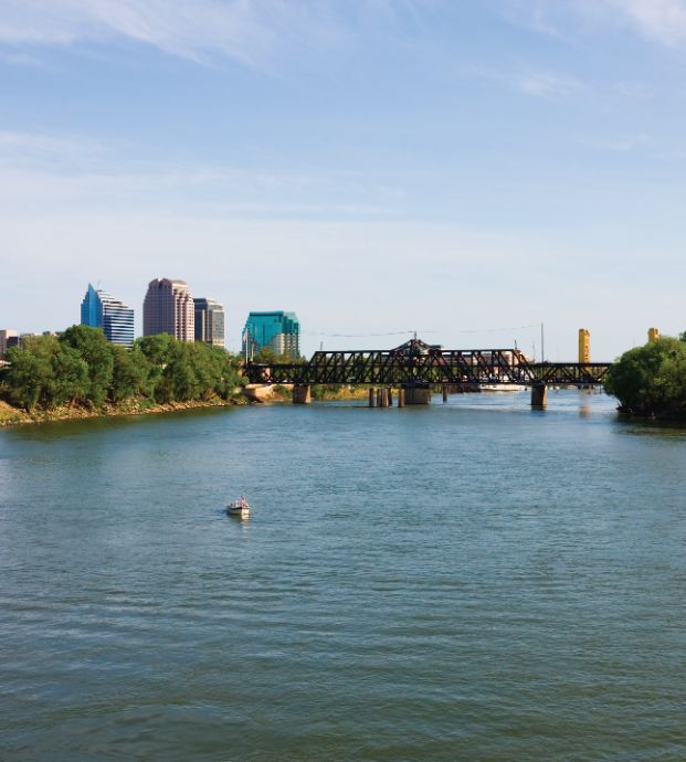 Sacramento River in Sacramento