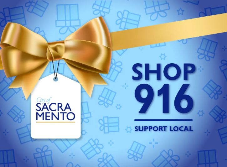 Shop916 Support Local Banner