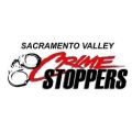 logo comprised of an image of handcuffs and the words "Sacramento Valley Crime Stoppers"