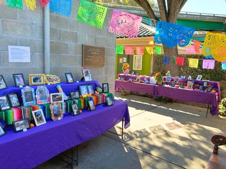 Art display inside Front Street Animal Shelter