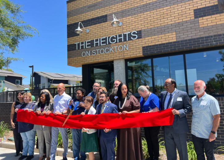 Ribbon cutting