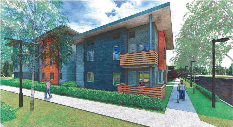 Rendering of Donner Field Senior Apartments