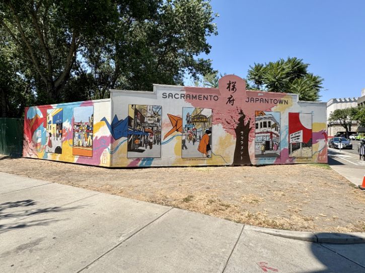 Mural, Sacramento Japantown