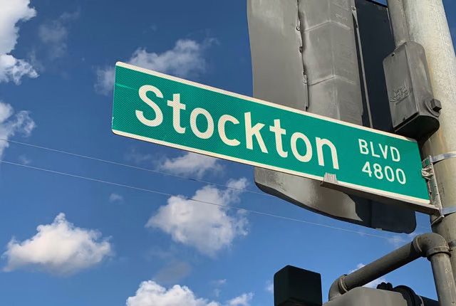 Stockton Boulevard sign