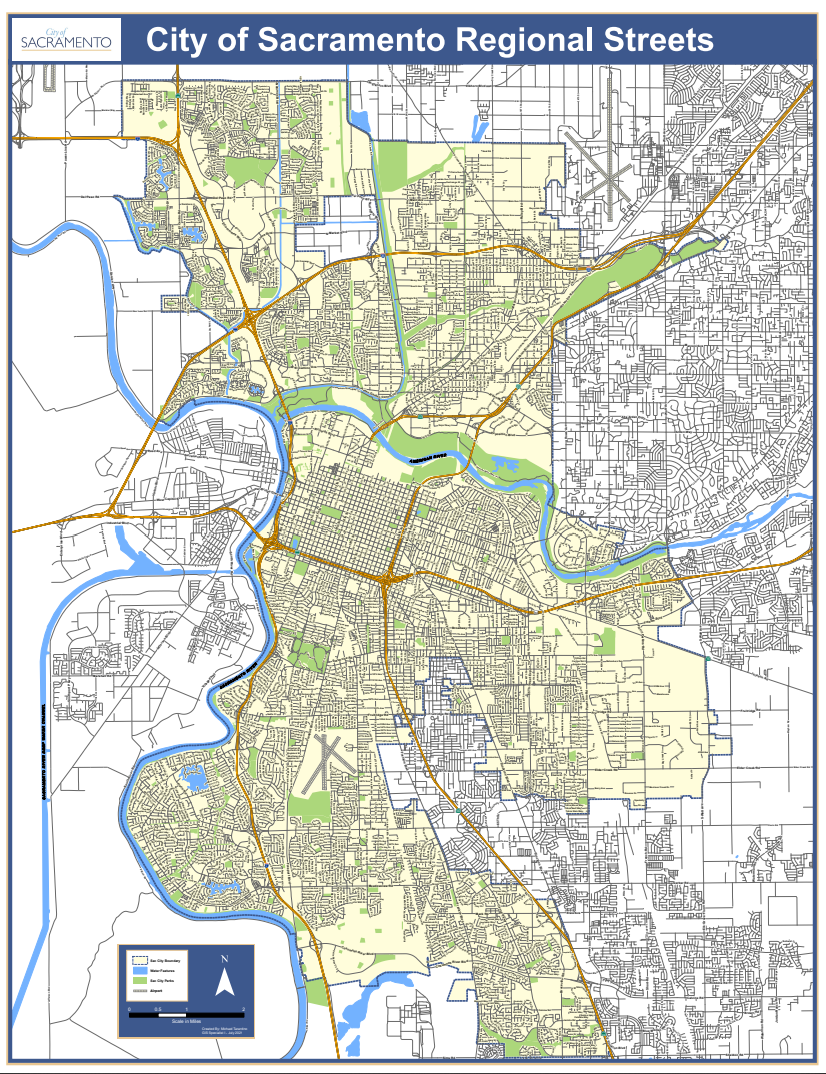 City Streets Map