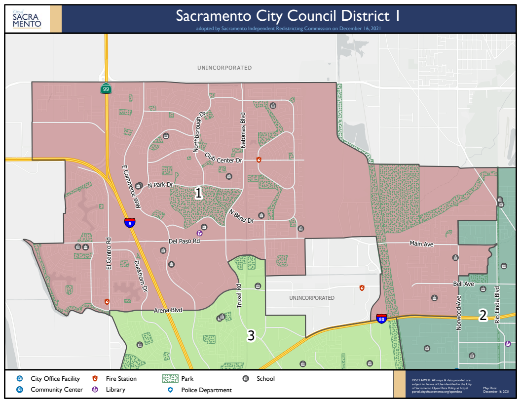 Council District 1 Map