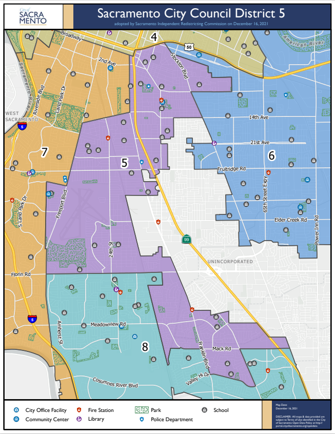 Council District 5 Map