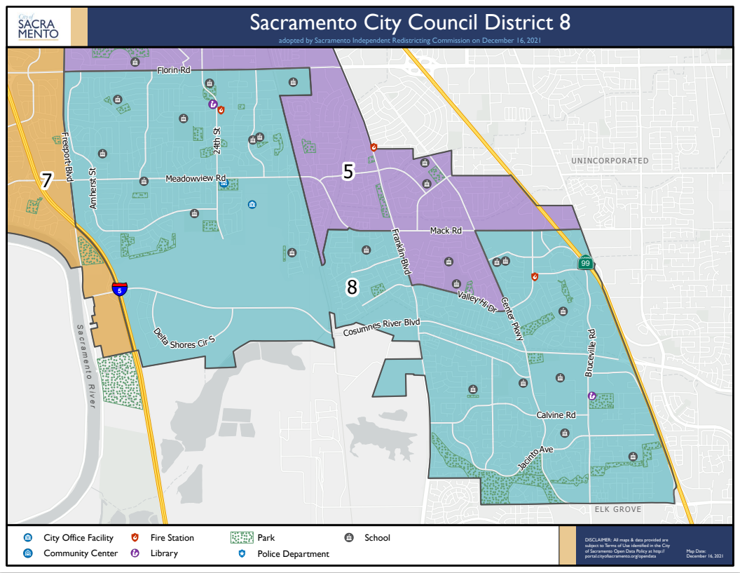 Council District 8 Map