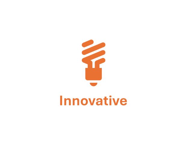 "Innovative" word graphic