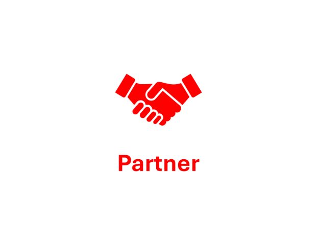 "Partner" word graphic