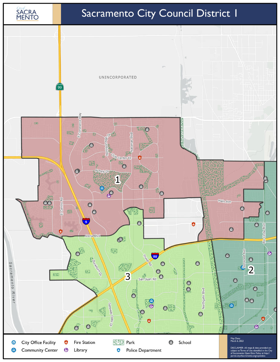 District 1 Map