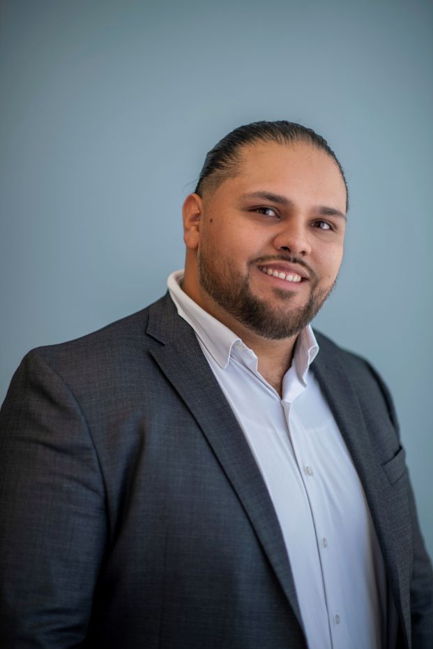 A portrait of Xavier Cardenas 