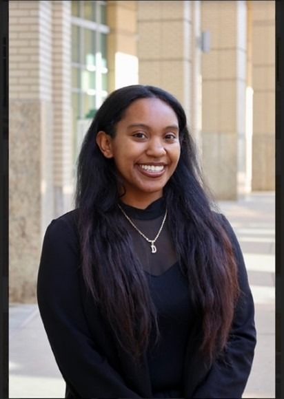 A portrait of Denecia Valdez Jones