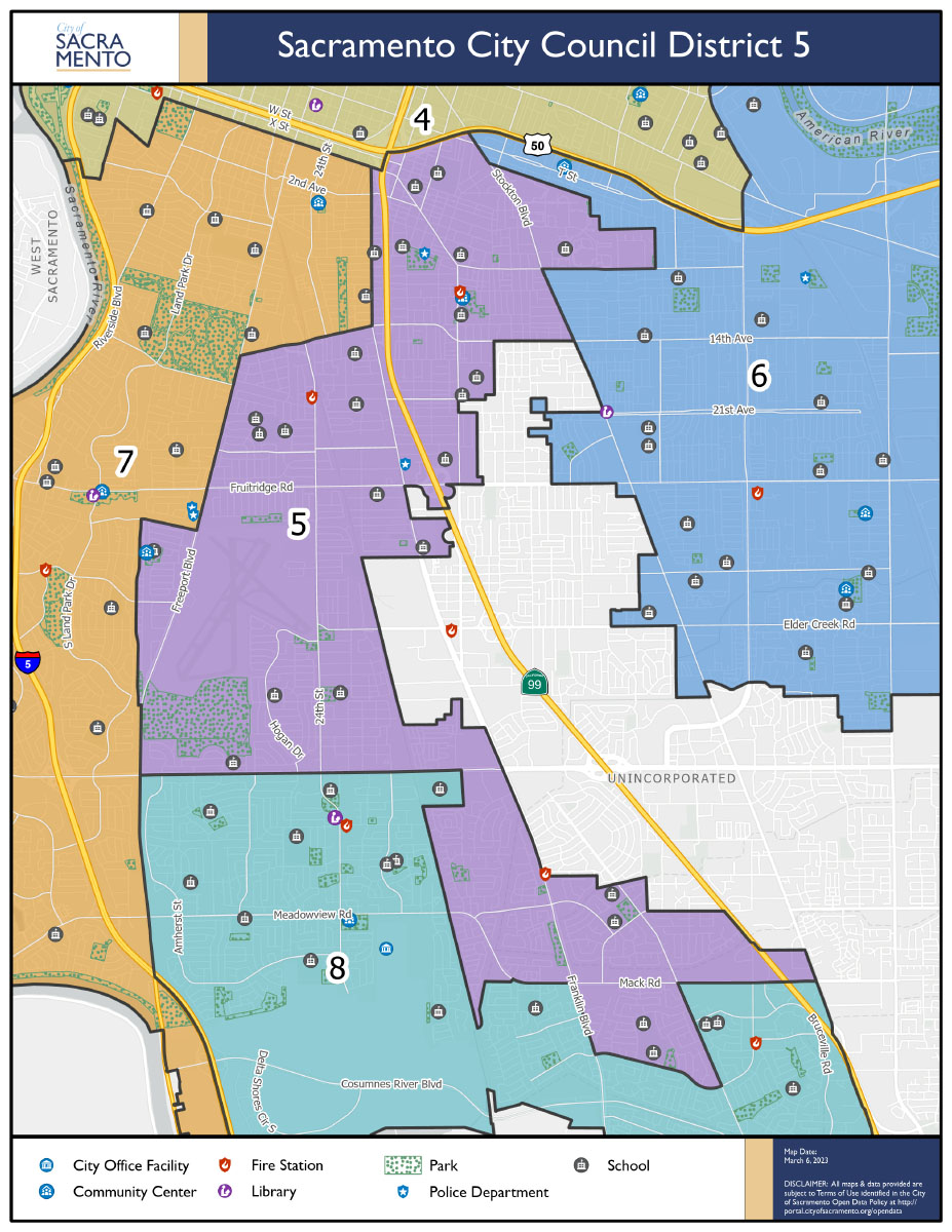 District 5 Map