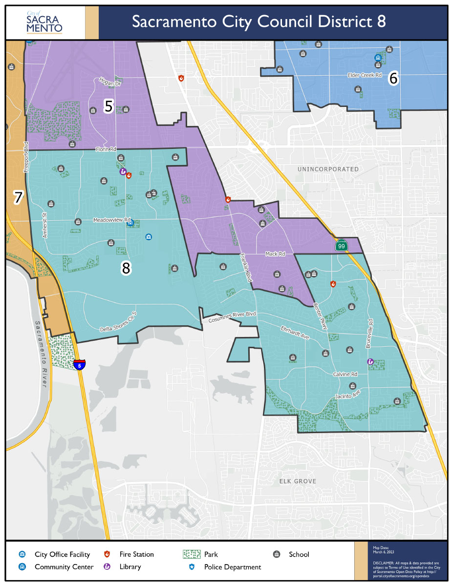 District 8 Map