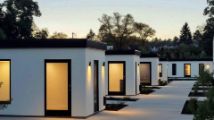 Tiny homes in a community