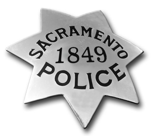 Image of Sacramento Police Department badge