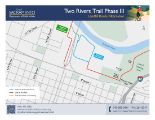 Graphic Two Rivers Trail Phase III Landfill Route Alternative