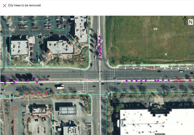 Del Paso Rd and Town Center Dr