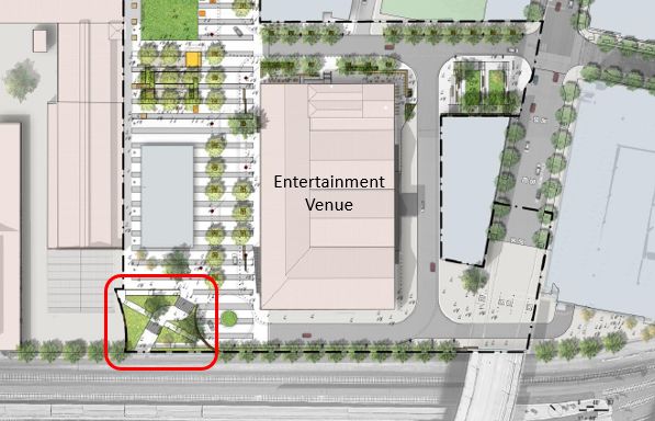 railyard entrance plan