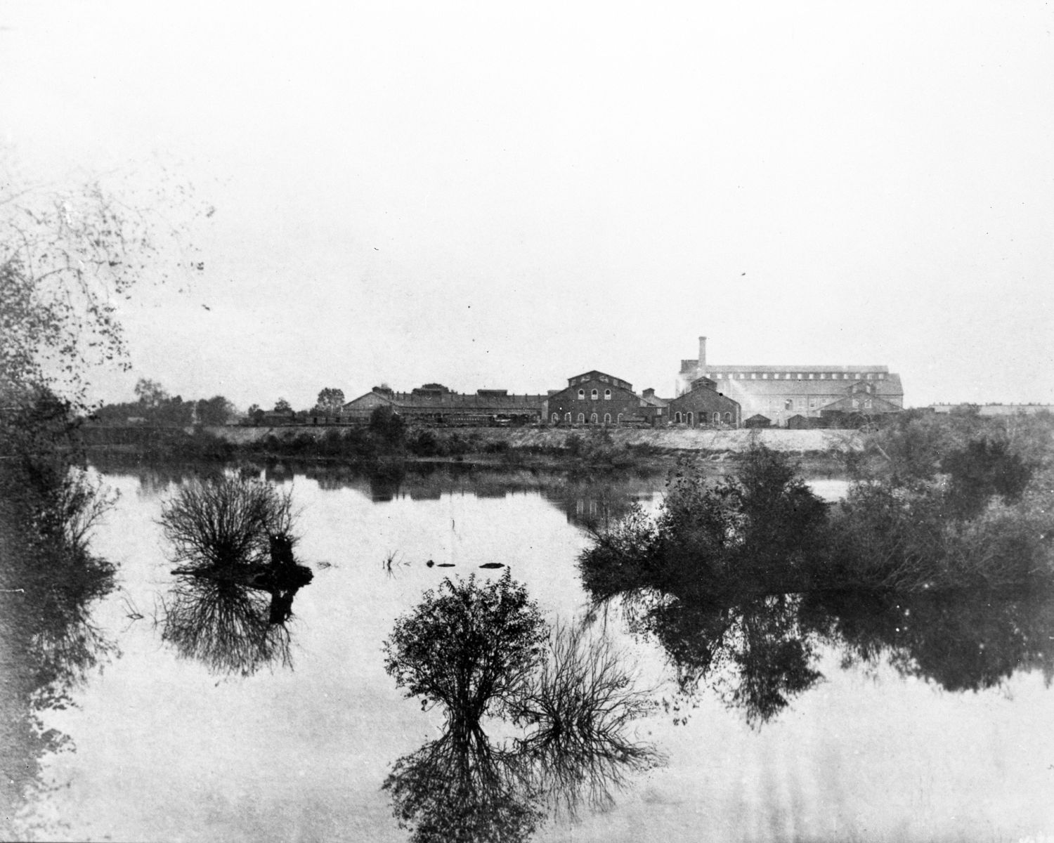 Inland lake future site of station complex