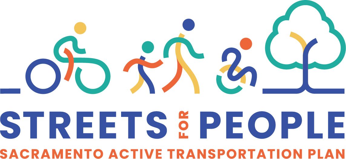Streets for People Sacramento Active Transportation Plan Logo