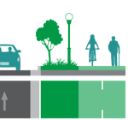 Graphic: Sample cross section of alternative 2