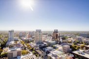 Image of aerial view of Sacramento cityscape