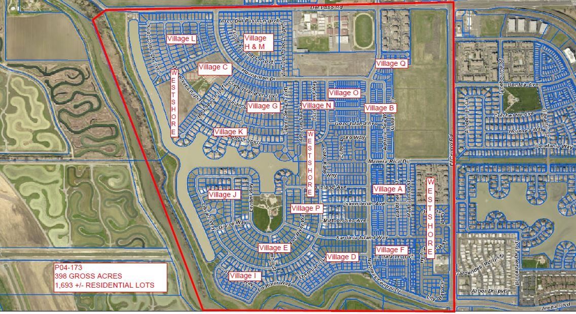 GIS Rendering of Subdivision through Final Map