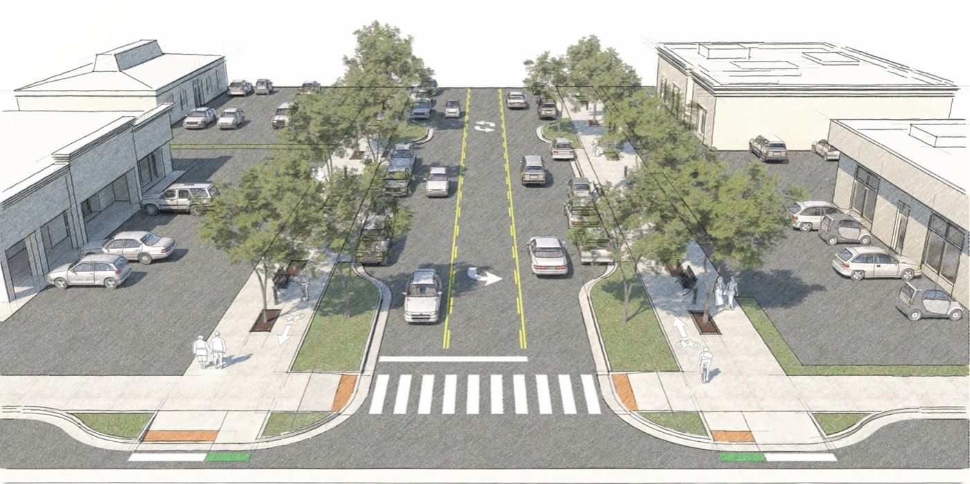 Image of updated roadway concept 