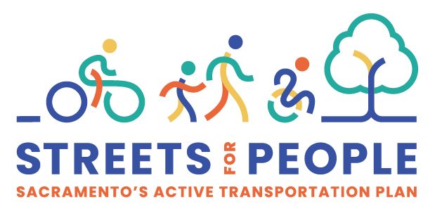 Streets for People Sacramento Active Transportation Plan Logo