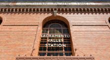 outside sign of sacramento valley station