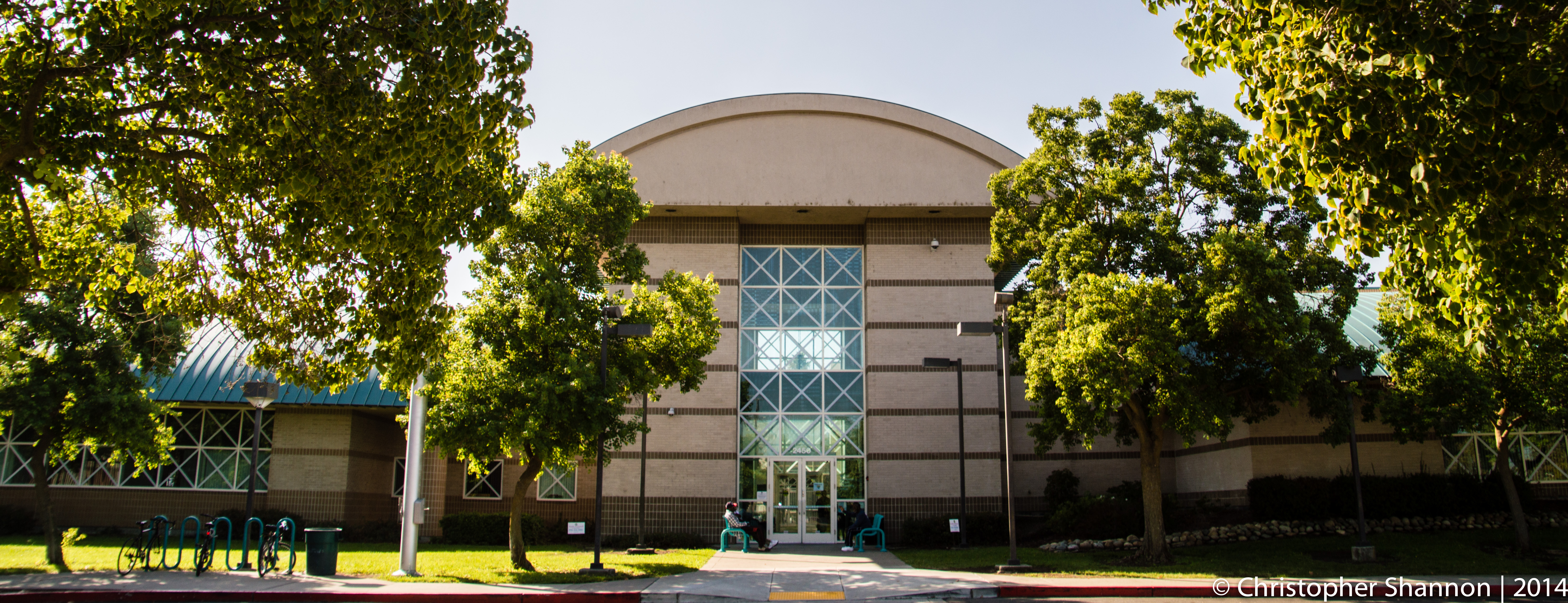 Image of Sam and Bonnie Pannell Community Center building