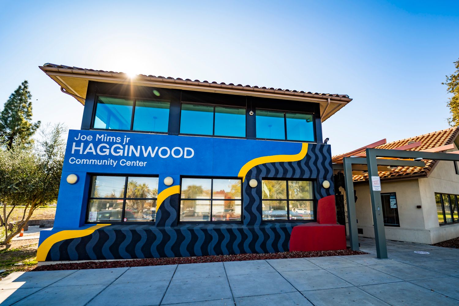 Hagginwood community center front